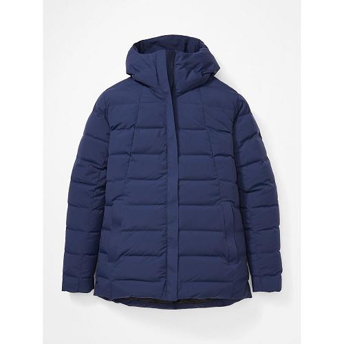 Marmot WarmCube Jackets - Womens Down Jacket Navy CA1604738 Canada